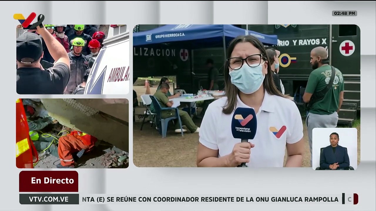 La Guaira | Hospital móvil quirúrgico ofrece atención a voluntarios y familias afectadas