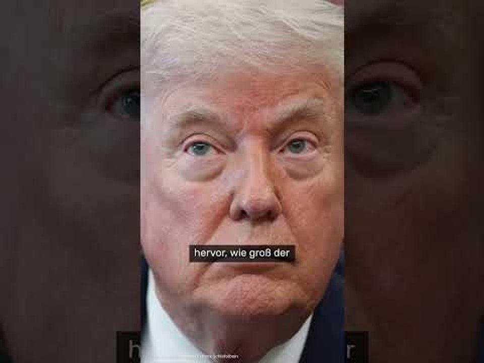 Donald Trump: US-Präsident bezeichnet Deutschland als 'lächerlich' - das steckt dahinter