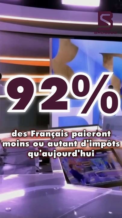Grace à la France Insoumise 92% des Français paieront moins ou autant d'impôts qu'aujourd'hui