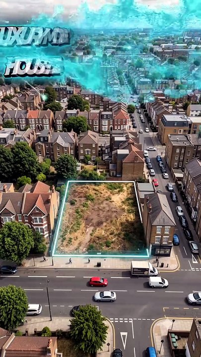 inside a modern London home with rooftop views