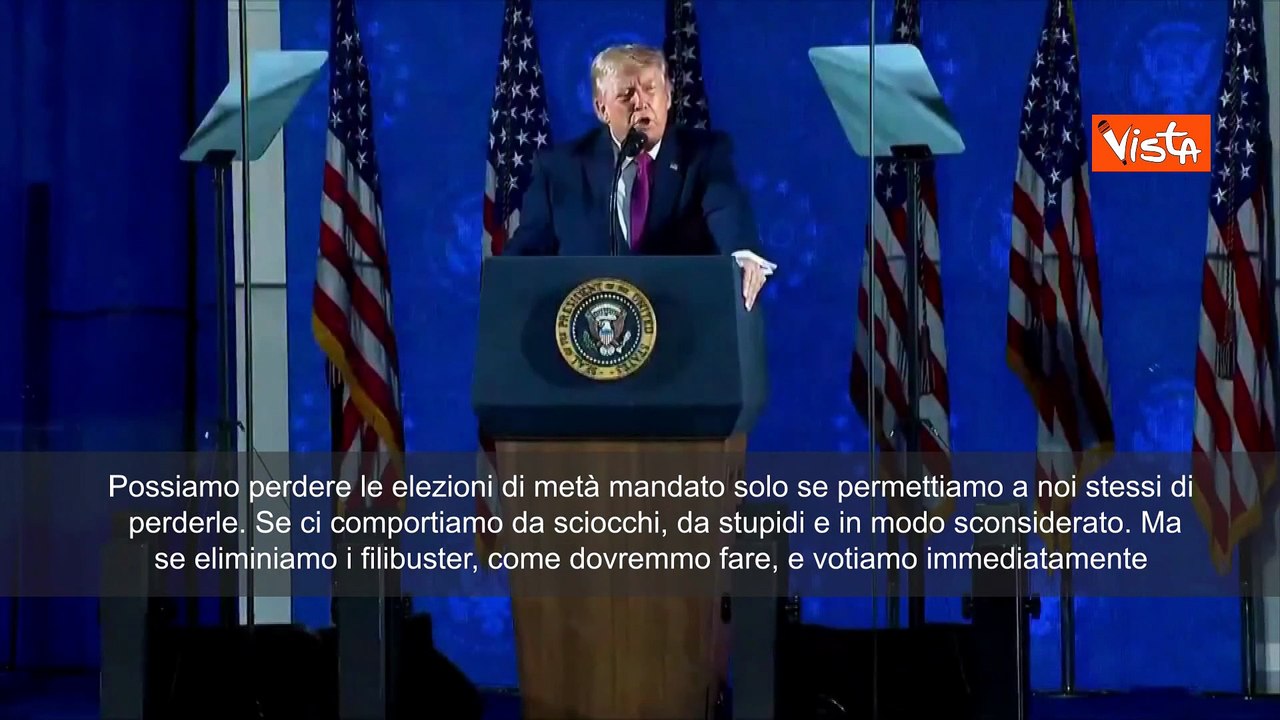 Trump: Possiamo perdere elezioni midterm solo se siamo stupidi e imprudenti