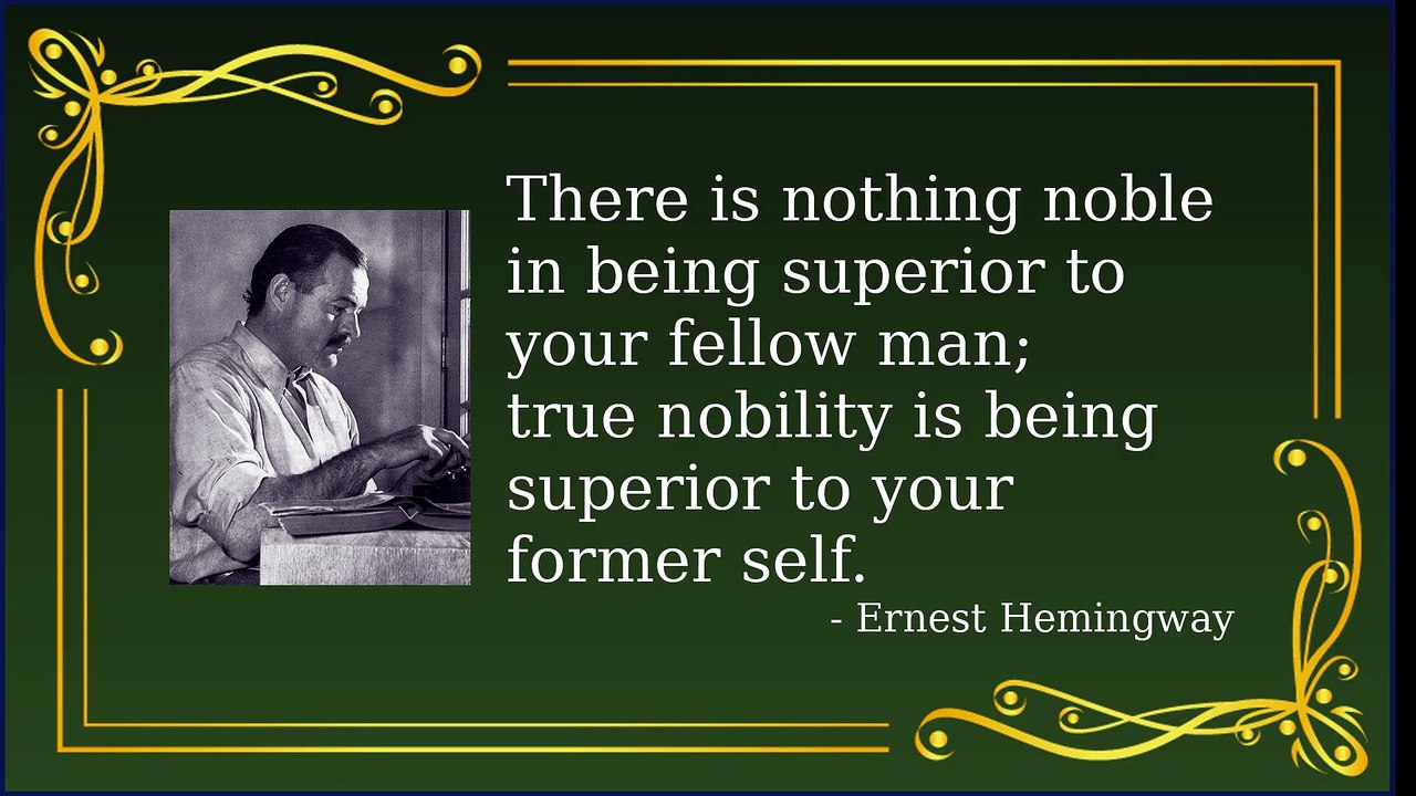 Ernest Hemingway: Timeless Wisdom | Best Quotes for Life & Inspiration