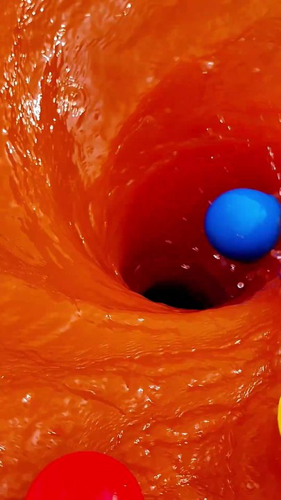 🌪️ 🌪️ Whirlpool and ping pong ball.