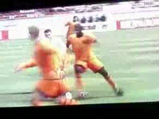 Belle frappe de Samuel ETO'O