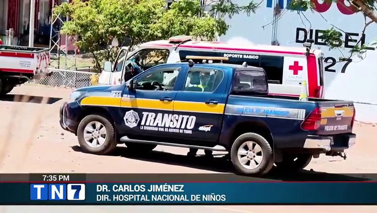 Hospital de Ninos reporta 30 menores atendidos por accidentes de transito este año [Full Movie]