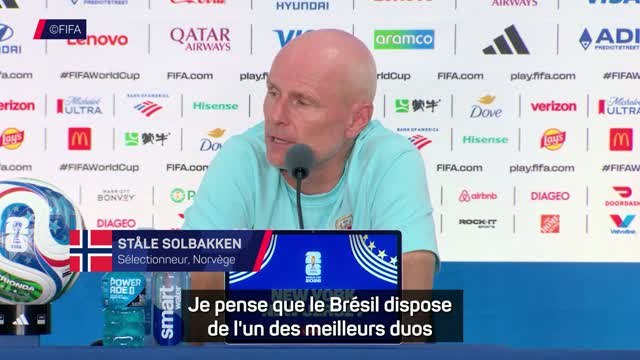 Norvège - Solbakken : “Marquinhos et Gabriel, l’un des meilleurs duos du mondial”