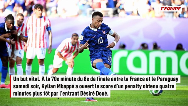Kylian Mbappé inscrit son 19e but en Coupe du monde et revient à une longueur de Lionel Messi - Foot - Coupe du monde 2026