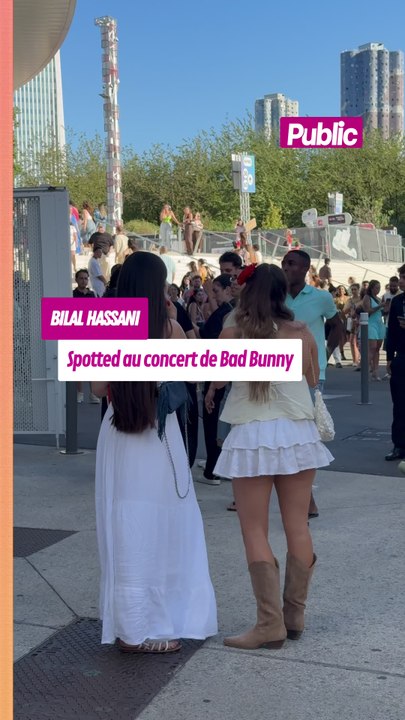 Bilal Hassani spotted au concert de Bad Bunny