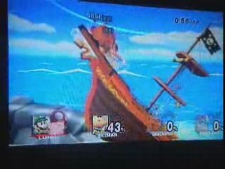 SSBB : Luigi vs Olimar vs Dresseur de Pokemon vs Donkey Kong