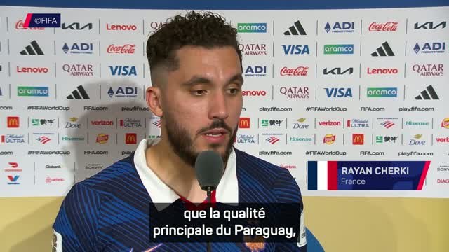 Bleus - Cherki : “30, 40 fautes, 0 carton jaune, ce n’est pas grave, on est en 1/4 de finale !”