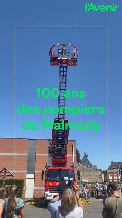 100 ans des pompiers de Malmedy