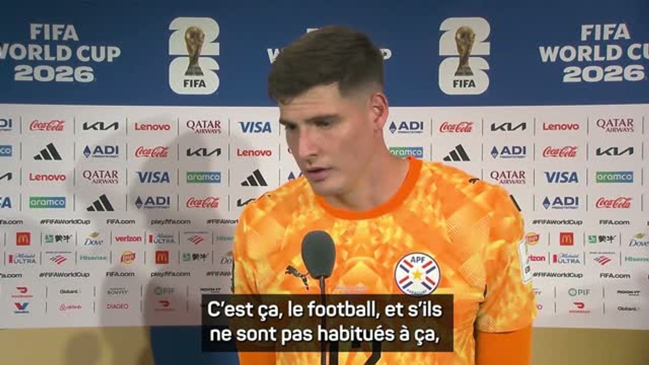Paraguay - Le gardien défend le match de son équipe