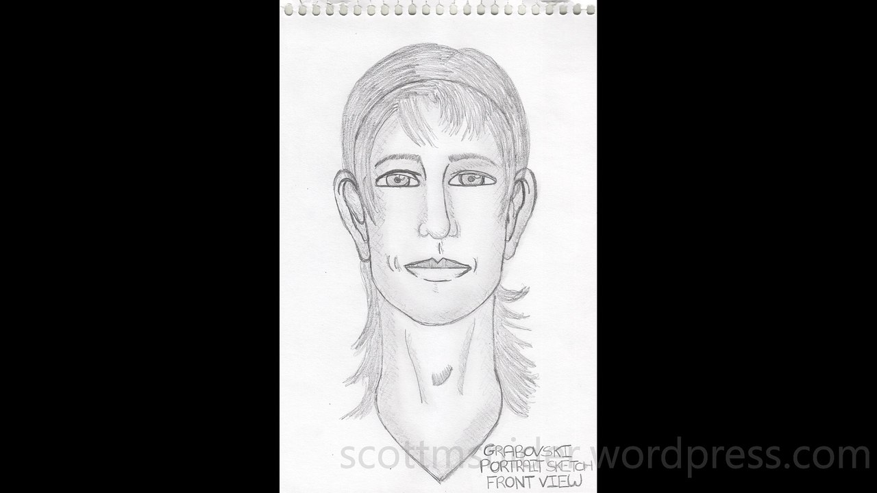Grabovski: Portrait Pencil Sketch (Front View) Video (07-04-2026)