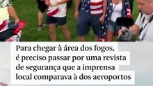 Celebração de 250 anos dos EUA tem calor, correria por tempestade