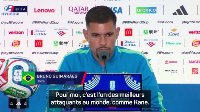 Brésil - Le sevrer de ballons et le marquer de près, les tips de Guimarães pour arrêter Haaland