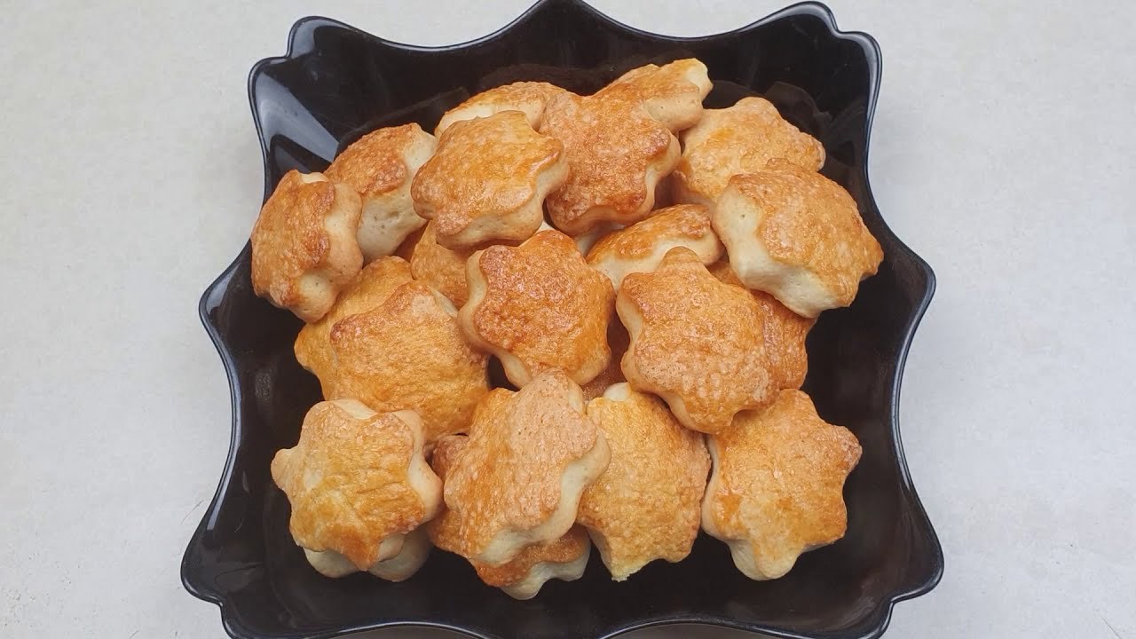 Einfaches hausgemachtes Keksrezept! Es kostet dich nur 5 min für Teig und Backzeit.
