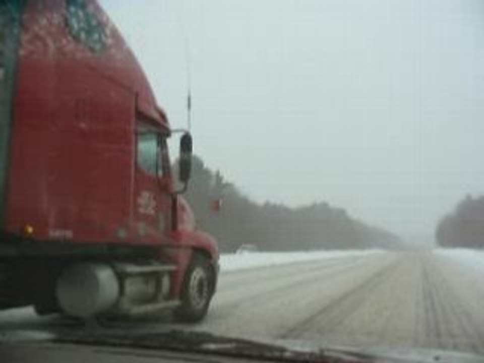 Route I-96 entre Albany et Boston