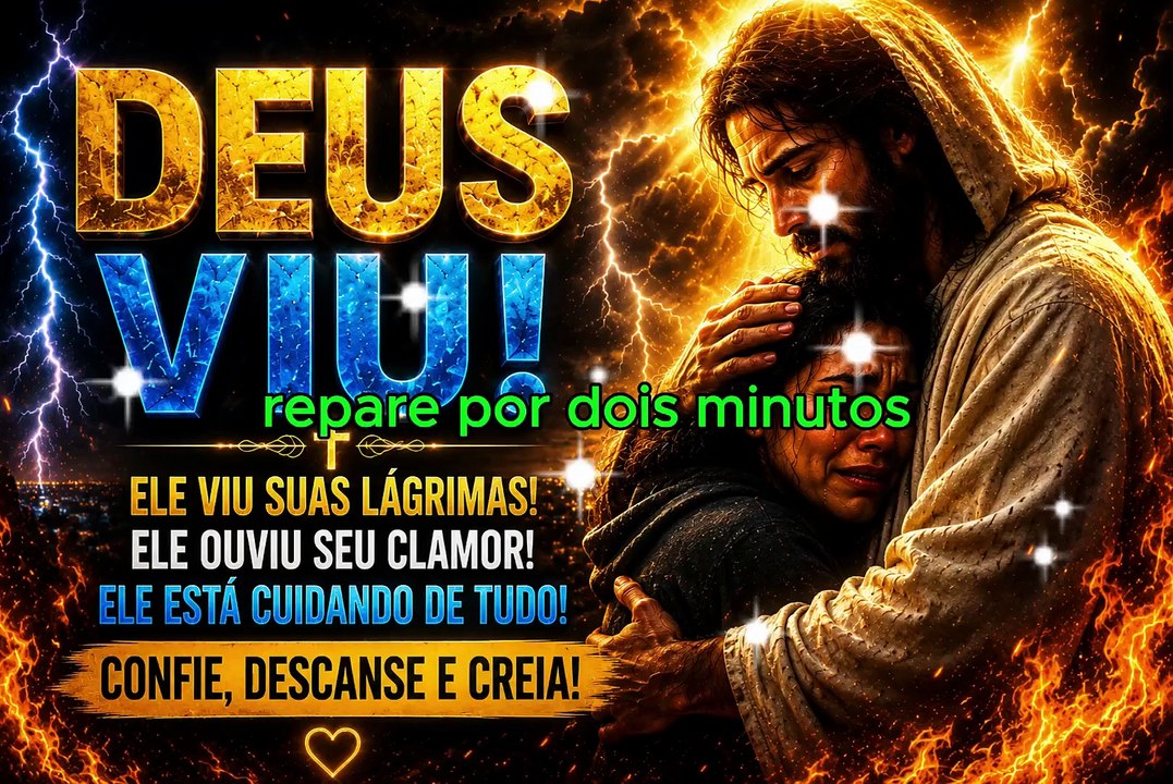 ⚠️ NÃO PULE ESTA ORAÇÃO! Deus Tem Uma Palavra Para Você Hoje