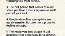 Human psychology facts