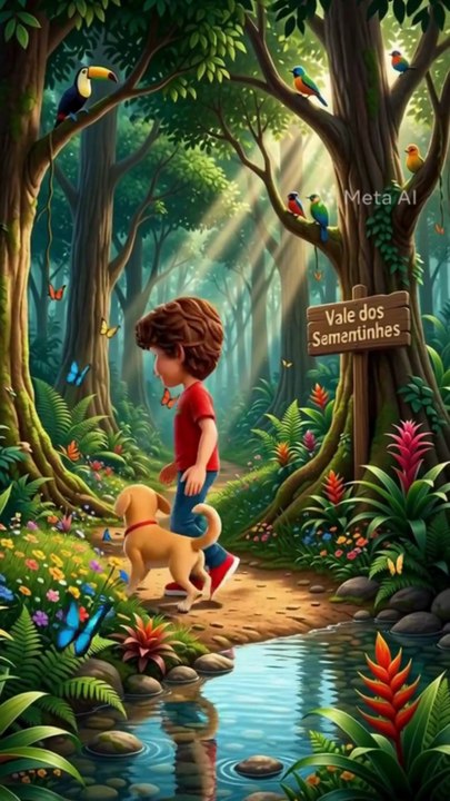 Uma História Infantil Cristã sobre Cuidar da Criação de Deus 🌳🐶