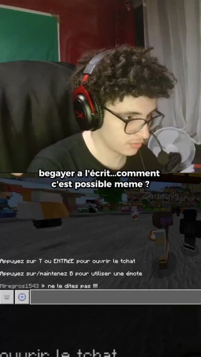 Bro bégaye à l’écrit
