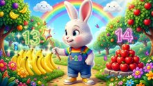Count to 20 Nursery Rhyme | English Counting Song for Kids | Fun Learning with Bunny Cartoon 🎉