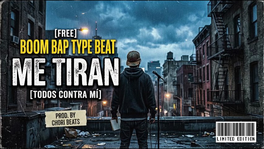[FREE] Boom Bap Type Beat x Canserbero x Acru - "ME TIRAN" | Base de Rap Agresiva 2026