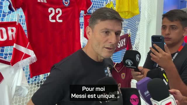 Argentine - Zanetti : Messi incarne l'essence même du football