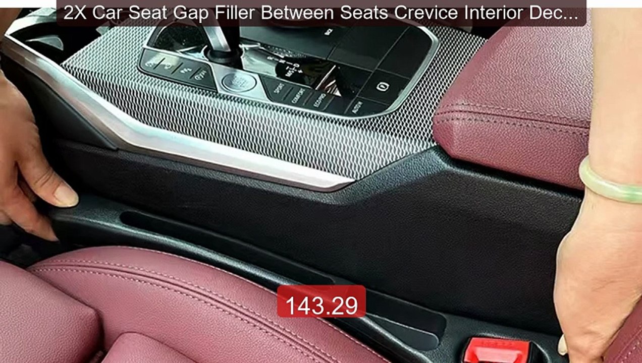 2X Car Seat Gap Filler Between Seats Crevice Interior Decorat... -- Amazing Value 2026 | Must Have!