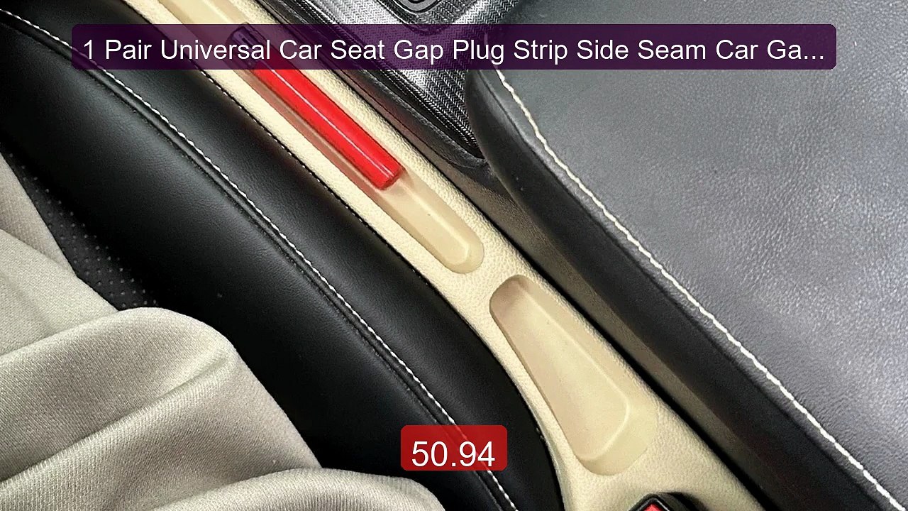 1 Pair Universal Car Seat Gap Plug Strip Side Seam Car Gap Fil... -- Hot Deal 2026 | Limited Offer!