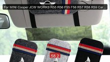 For MINI Cooper JCW WORKS R55 R56 F55 F56 R57 R58 R59 Car Sun Viso... -- Best Deal 2026 | Shop Now!