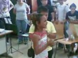 niños gitanos en la escuela flamenco