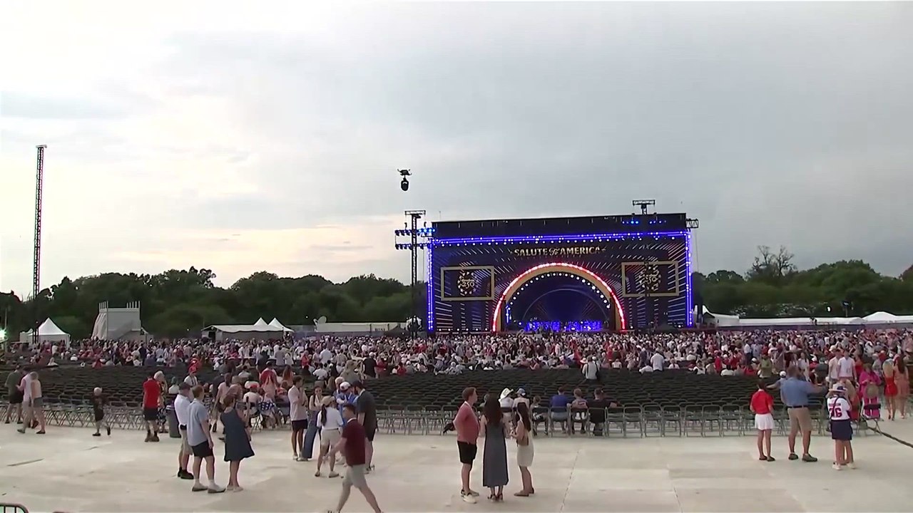 CHAOS at the NATIONAL MALL as SEVERE WEATHER Forces MASS EVACUATION During America’s 250th Celebration