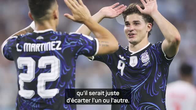 Argentine - Batistuta : Choisir entre Julián Álvarez et Lautaro Martínez, c'est très difficile !