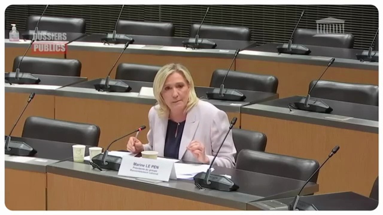 Dossiers Publics - rappel du 25.06.2026 - Ils tentent de coincer Marine Le Pen en audition… Ça tourne mal !
