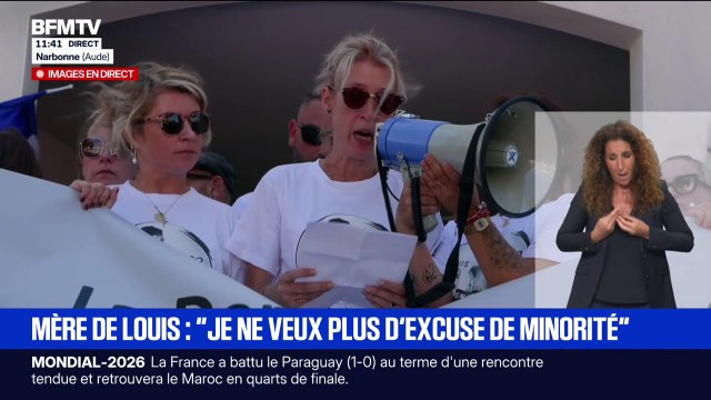 Lynchage de Louis: Je ne veux plus entendre parler d'excuse de minorité , affirme la mère du jeune homme