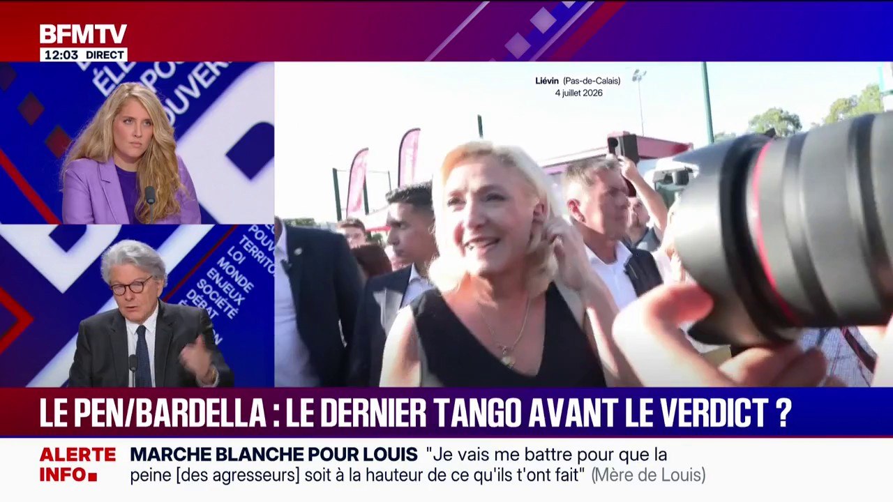 Procès en appel du RN: "Je crois que personne ne considère que la démocratie sera en danger" si Marine Le Pen ne peut pas se présenter à la présidentielle, lance Thierry Breton,  Thierry Breton, ancien commissaire européen