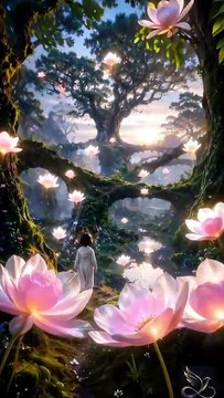 The Forest That Dreamed of Wings |4K cinematic Fantasy Film