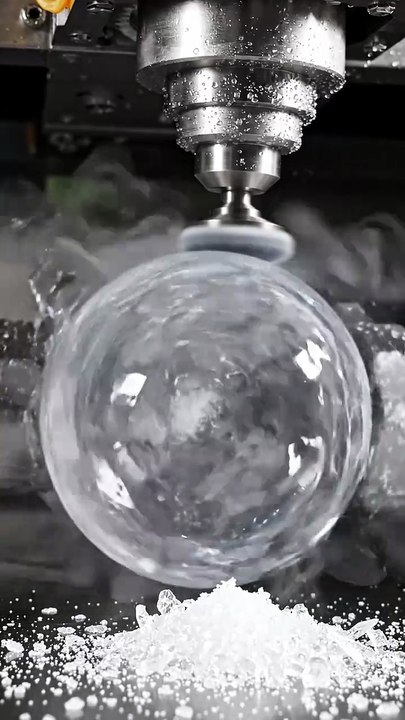 Ice Sphere Factory ASMR | Satisfying Ice Ball Production Process 🧊🏭