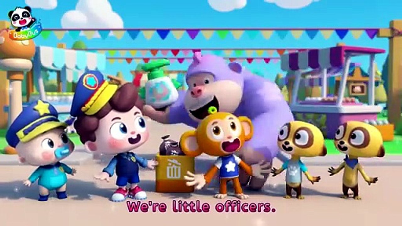 Learn Good Habits with Little Policeman _ Police Patrol Team🚓 _ Nursery Rhyme & Kids Songs _ BabyBus