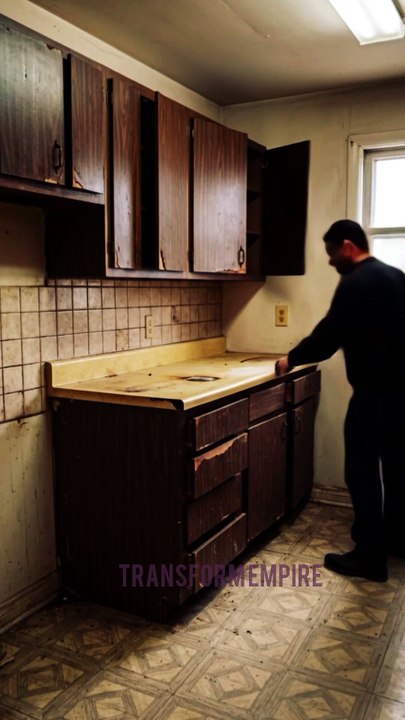 Ultimate Luxury Kitchen Transformation: Before & After Renovation💫🌹