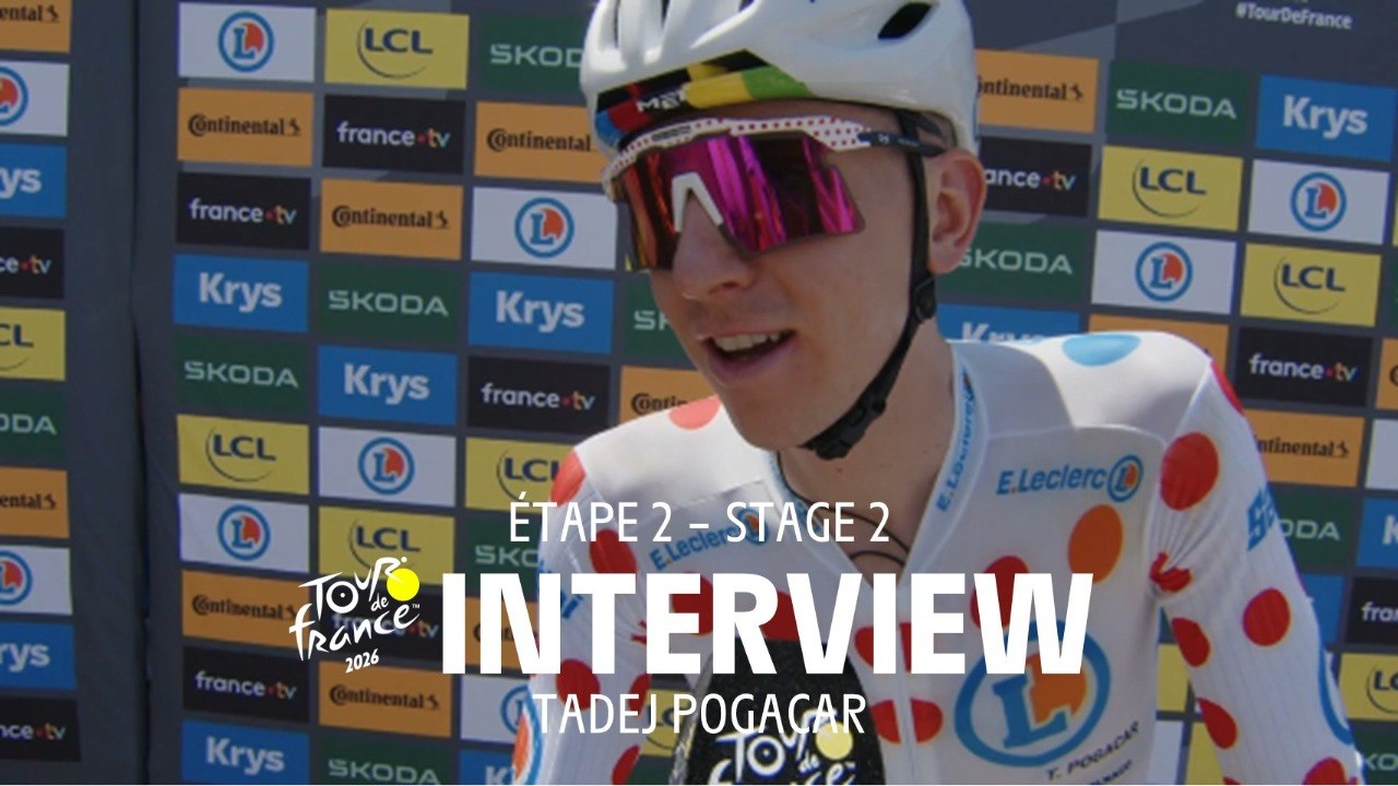 Tour de France 2026 - Stage 2 Pogacar Pre-race interview