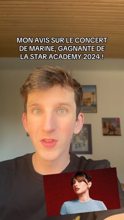 MON AVIS SUR LE CONCERT DE MARINE | STAR ACADEMY 2024 ⭐️