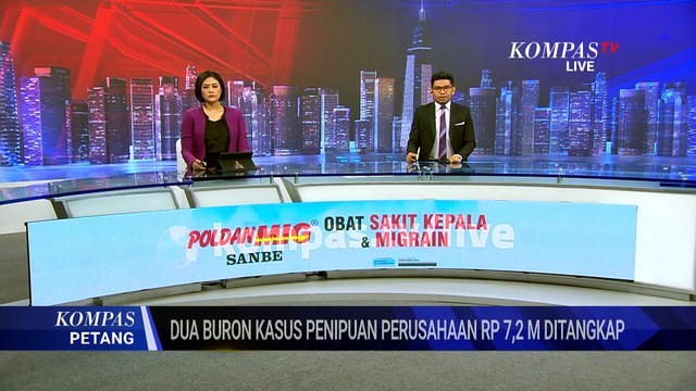 Polisi Tangkap 2 Buronan Kasus Penggelapan Dana Perusahaan Rp7,2 Miliar | KOMPAS PETANG