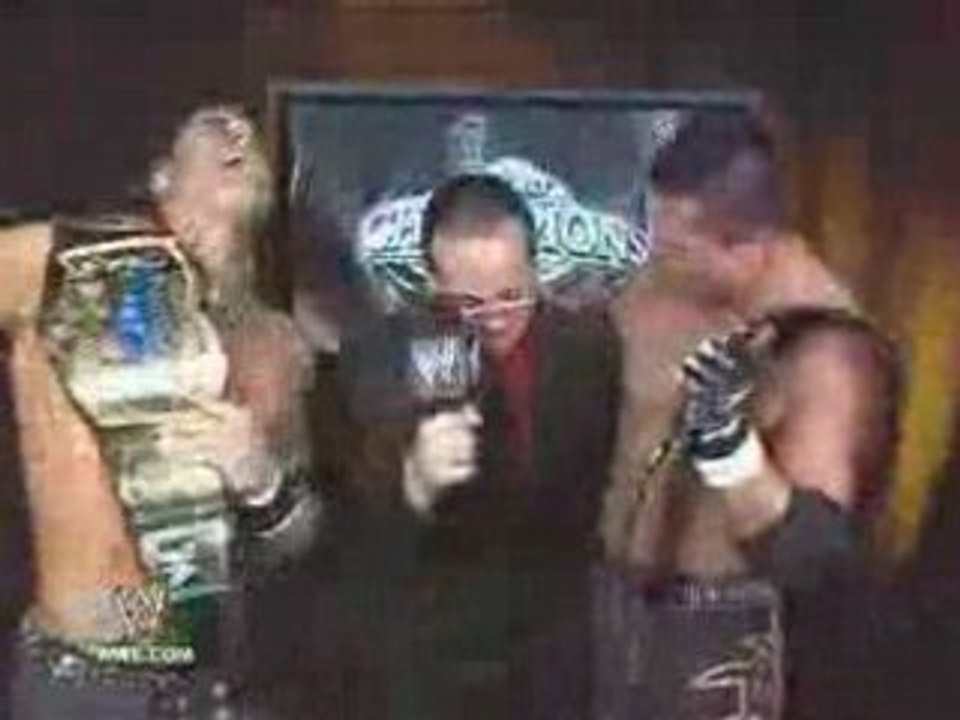 Morrison and Miz after win over Finlay and Hornswaggle