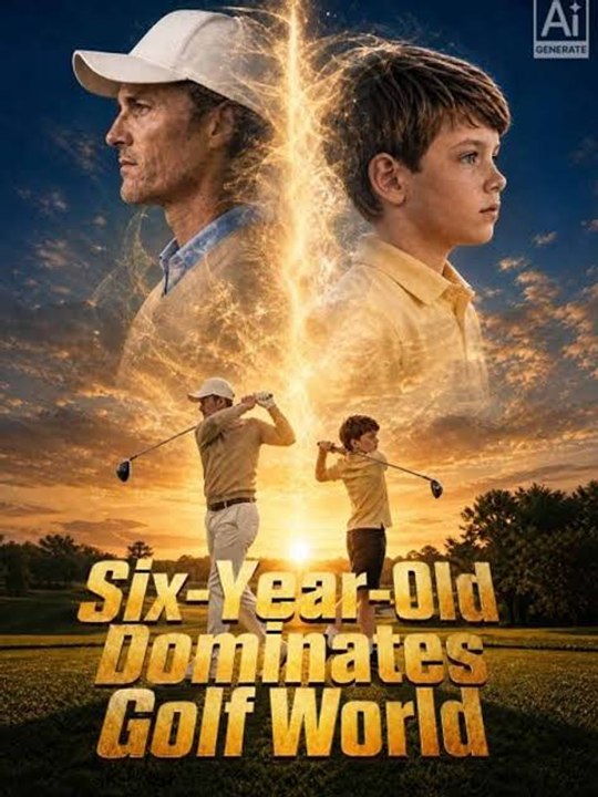 Six-Year-Old Dominates Golf World
