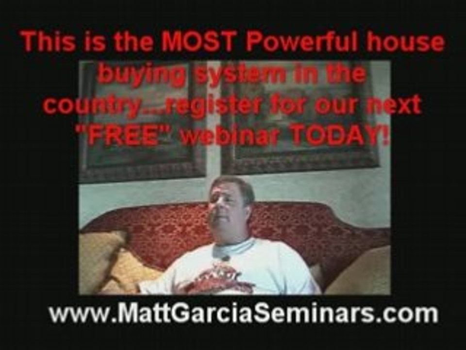 Real Estate Seminars Orlando FL *Matt Garcia Seminars*