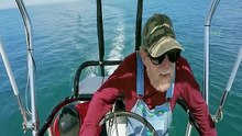 The giant blue whale fishing trip