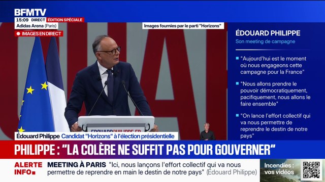 Présidentielle 2027: La colère ne suffit pas pour gouverner un pays , assure Édouard Philippe, candidat Horizons