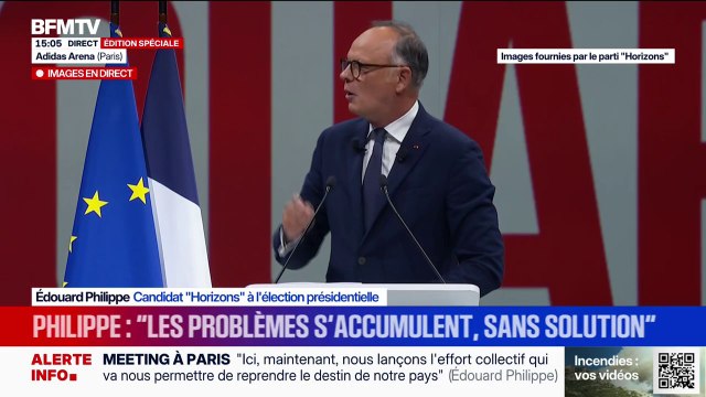 Nous ne faisons pas assez pour nos enfants et pour la France de demain , estime Édouard Philippe, candidat Horizons pour 2027